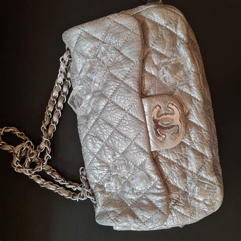 chanel ice cube flap bag